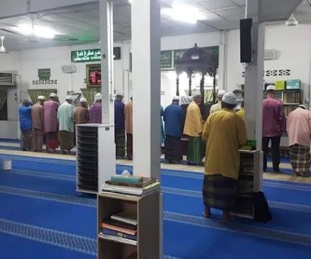 Masjid Kampung Padang kepala batas pulau Pinang