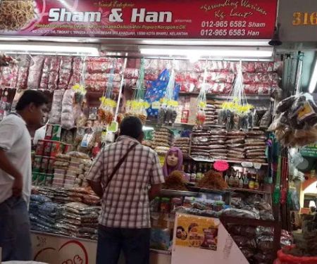 Sham & Han Pasar Besar Siti Khadijah