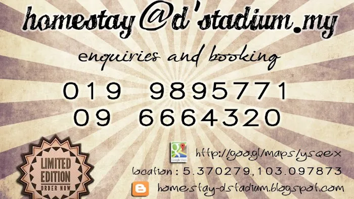 Homestay@d'stadium.my, Taman Desa YT, Kuala Terengganu Picture 7