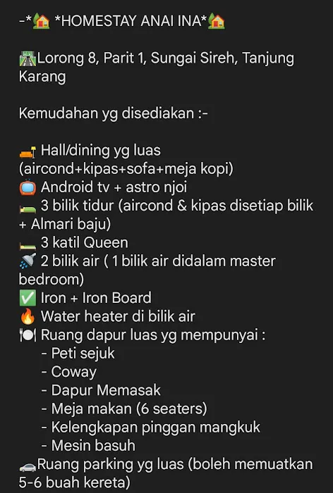 HOMESTAY ANAI INA Picture 3