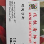 Mazu cards fortune teller