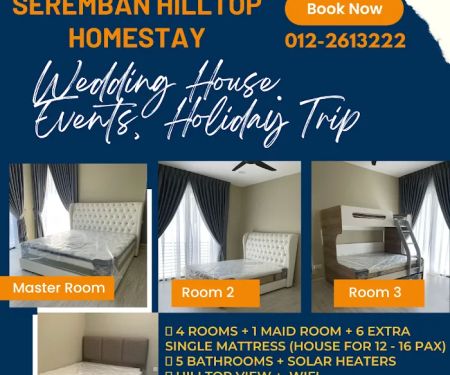 Seremban Homestay Hilltop (NEW)