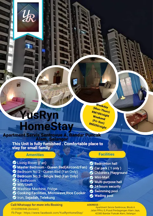 Yusryn Homestay Sentrovue Puncak Alam Picture 10