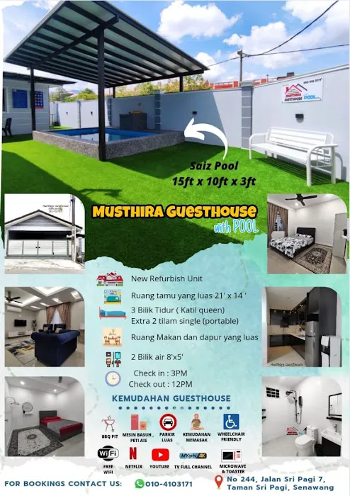 Musthira Guesthouse with Pool Picture 10