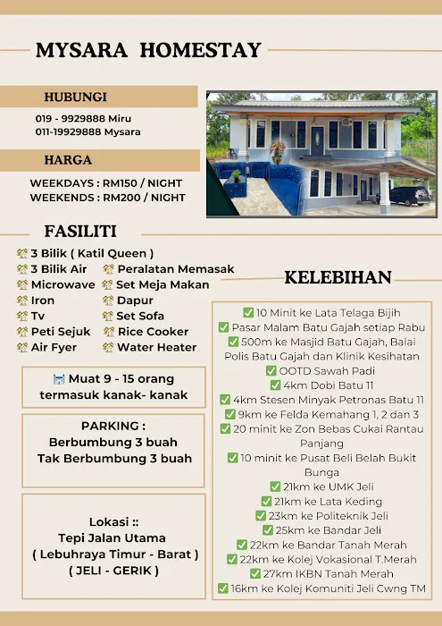 Mysara HOMESTAY & WEDDING HOUSE Picture 6