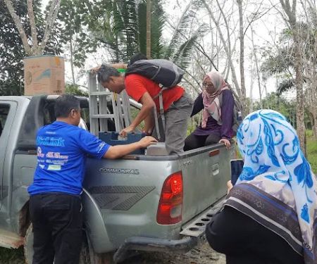 Kampung orang asli sungai sampo
