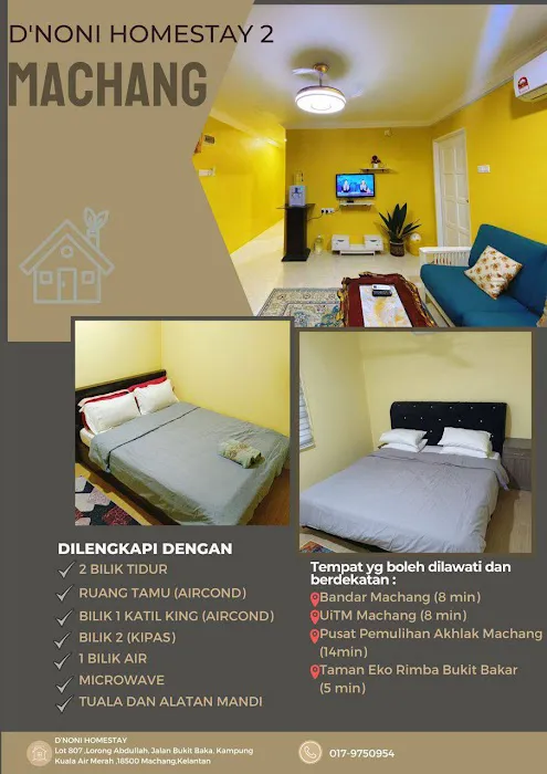 D Noni Homestay Machang Picture 6