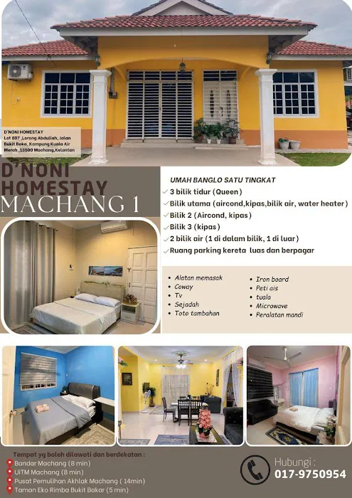 D Noni Homestay Machang Picture 8