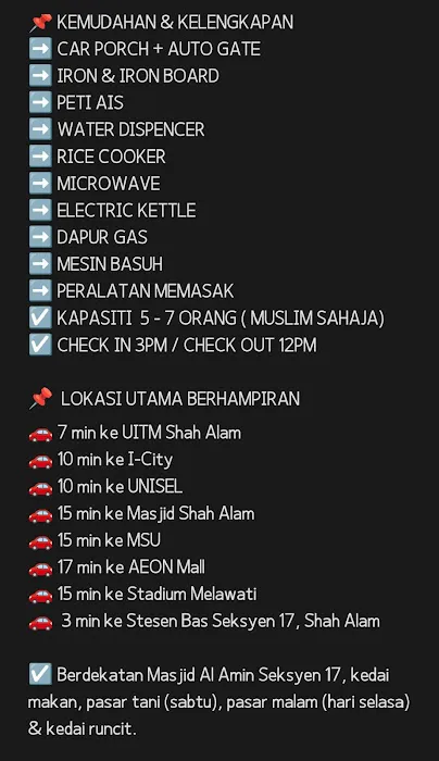 Bayu Homestay Shah Alam Picture 7