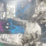 Tigerman Sticker Street Art