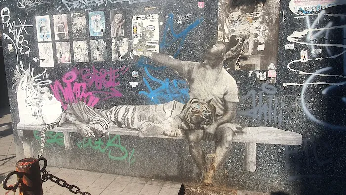 Tigerman Sticker Street Art Picture 2