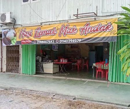 Nasi lemak makdak