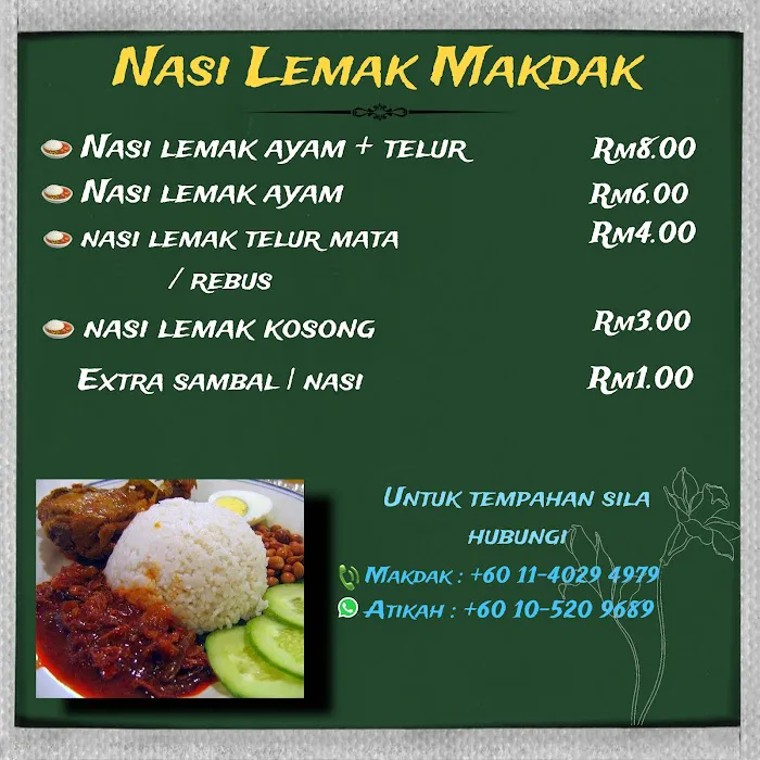 Nasi lemak makdak Picture 5
