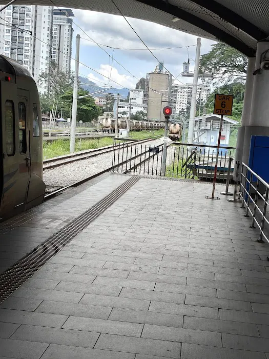 Batu Caves Railway Line End Picture 2