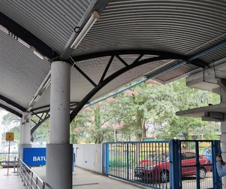 Batu Caves Railway Line End