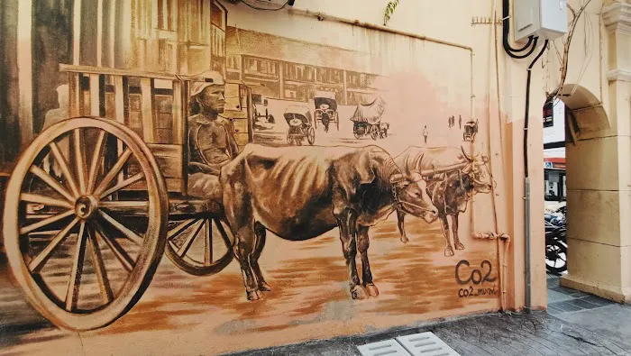 Lorong Petaling 2 - Old Kuala Lumpur Street Art Picture 2