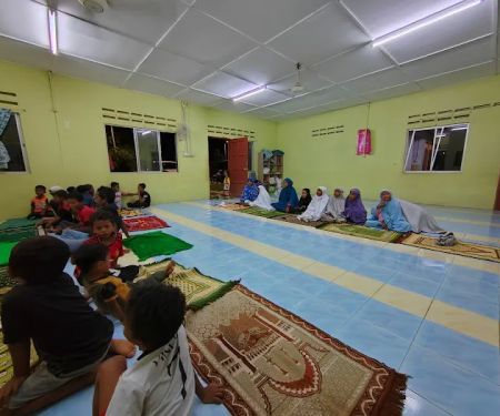 Surau Kampung Belau, Pos Sinderut