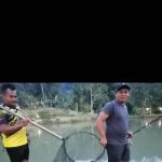 Kolam pancing joran pendek