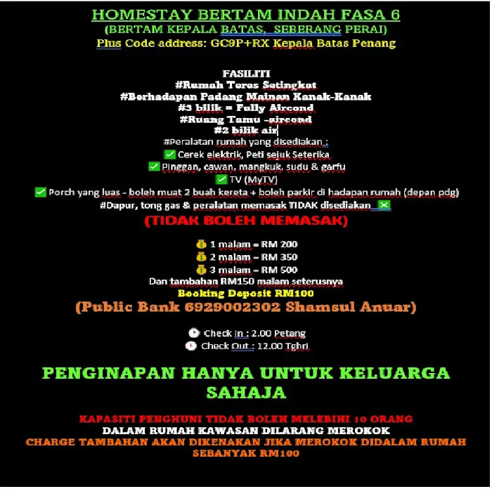 Homestay Bertam Indah Fasa6 Picture 9