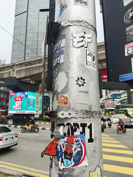 The Furry Sticker Pole of Bukit Bintang Picture 6