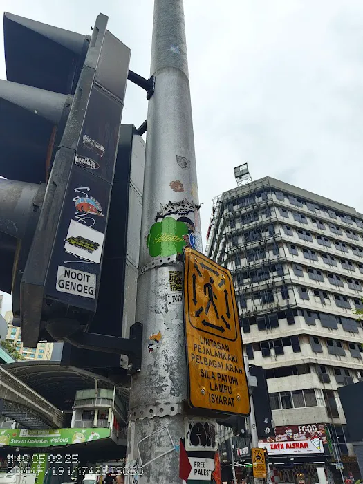 The Furry Sticker Pole of Bukit Bintang Picture 9