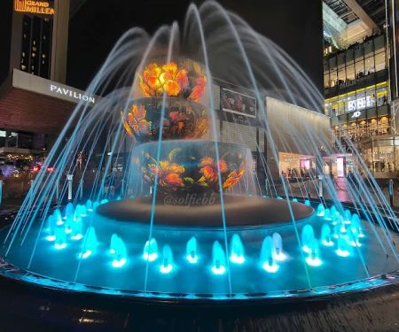 Pavilion Crystal Fountain