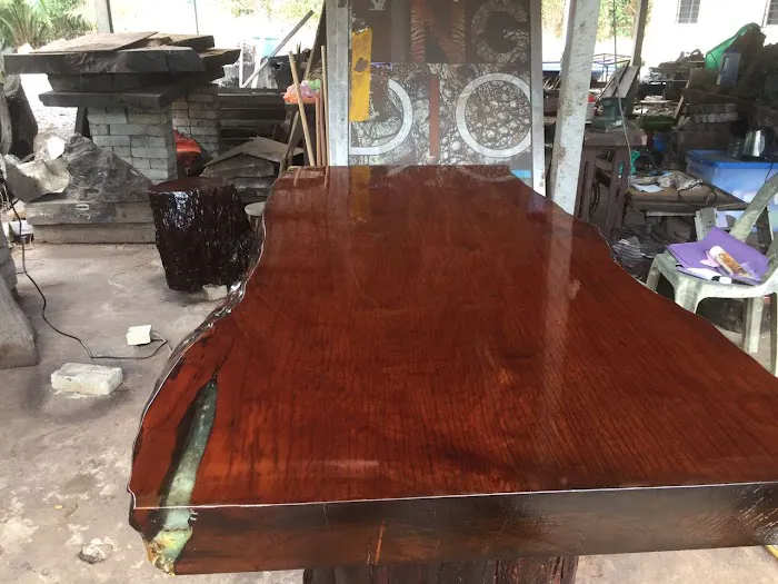 Tris meja antik epoxyresin Picture 1