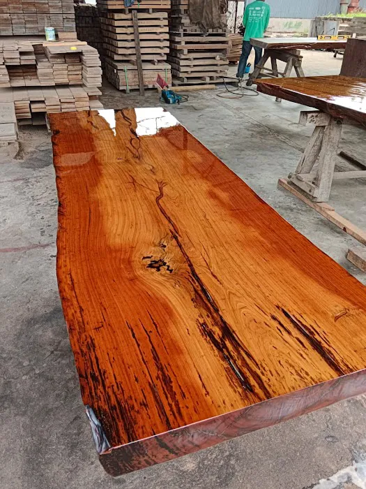 Tris meja antik epoxyresin Picture 5