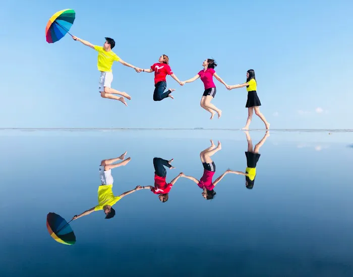 Sky Mirror Rainbow Jetty Picture 4