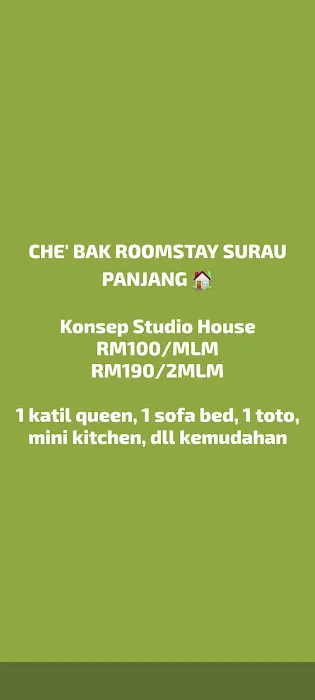 CHE'BAK ROOMSTAY Picture 1