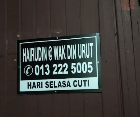 Urut Tradisional Wak Din