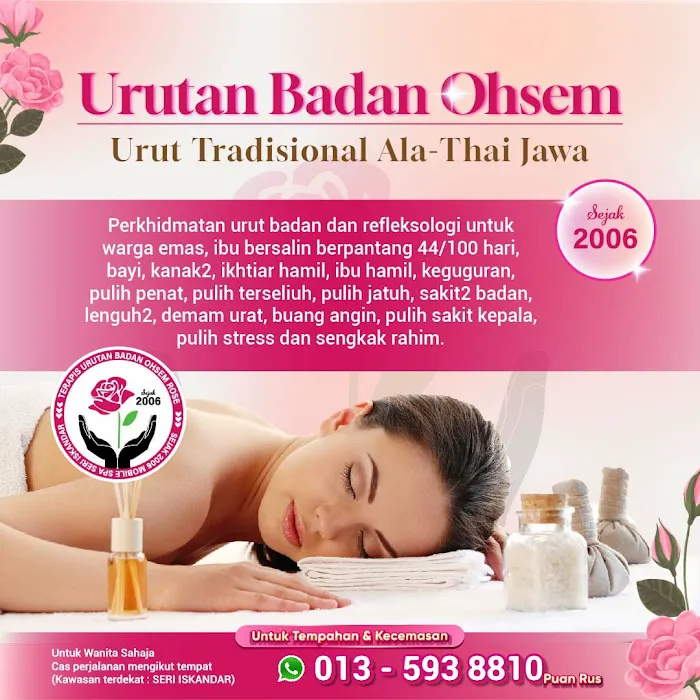 Urutan Tradisional Badan Ohsem Picture 1