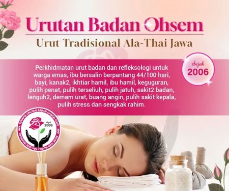 Urutan Tradisional Badan Ohsem