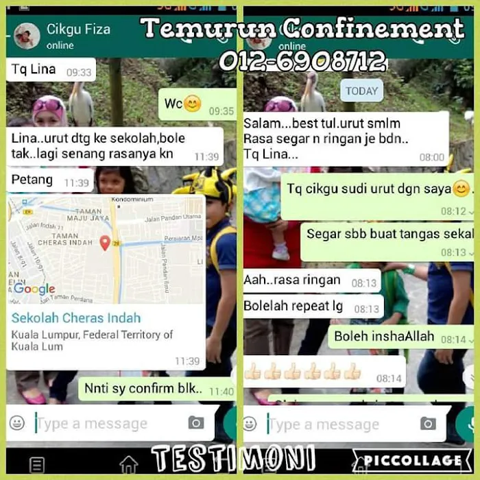 Urutan Tradisional Lepas Bersalin (Temurun Confinement) Picture 1