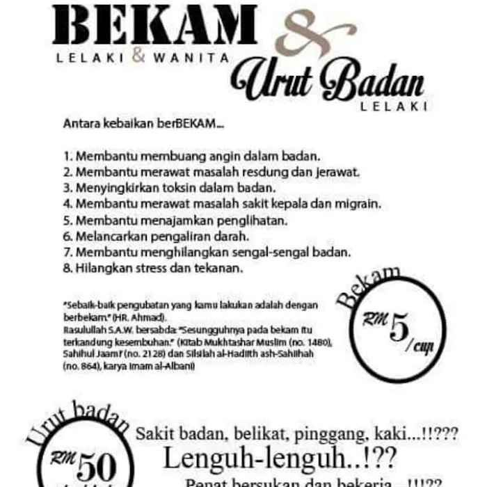 Urut & Bekam Lelaki Kuantan Picture 4