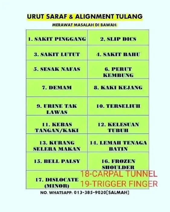 Sal Urut Saraf Wanita Picture 4