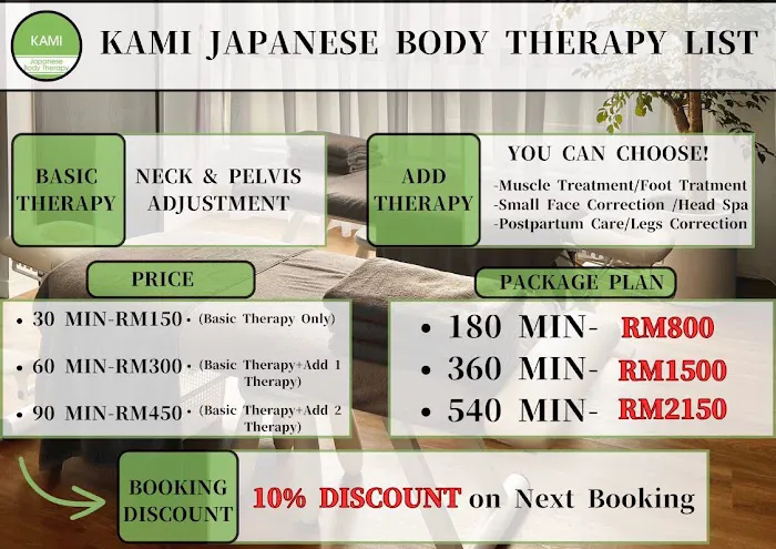 KAMI Japanese Body Therapy @Ara Damansara Picture 4
