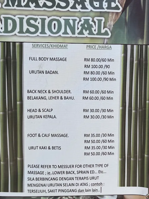 Traditional massage Picture 1