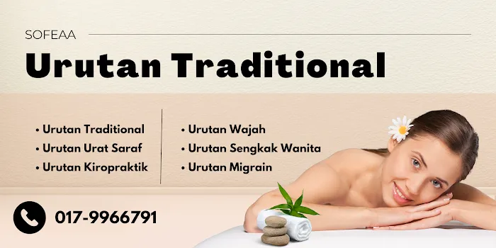 Urutan Traditional Wanita Melayu / Bekam / Urut Saraf by Sofea ( HANYA URUT WANITA ) Picture 2