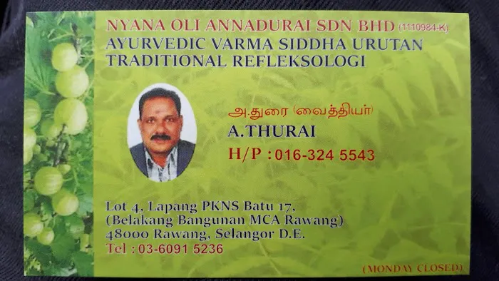 Nyana Oli Annadurai Herbal Sdn Bhd Ayurvedic Picture 6