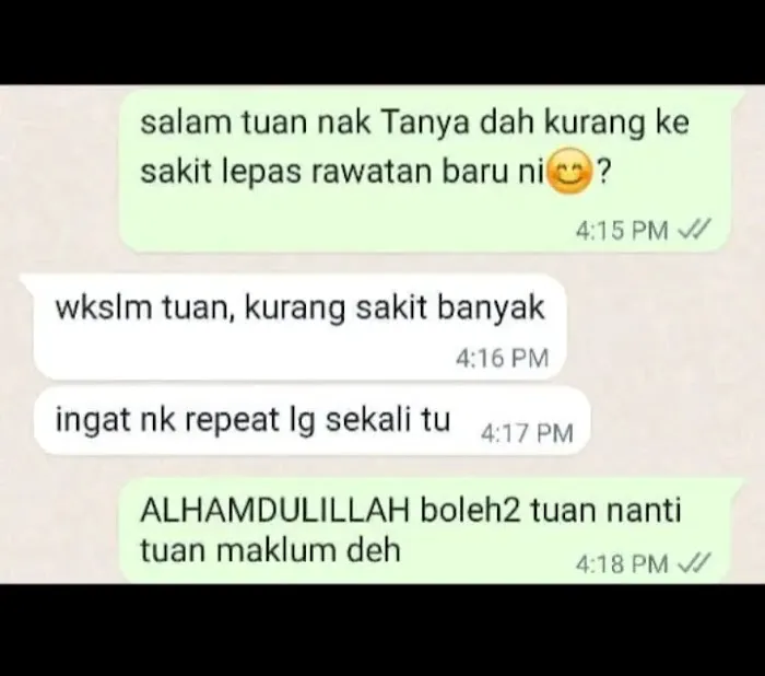 Pusat rawatan darul saadah ( masalah sakit pinggang dll) Picture 4