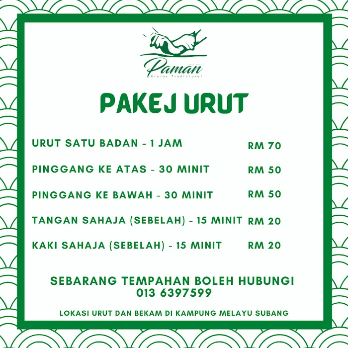 Paman Urutan Tradisional Picture 2