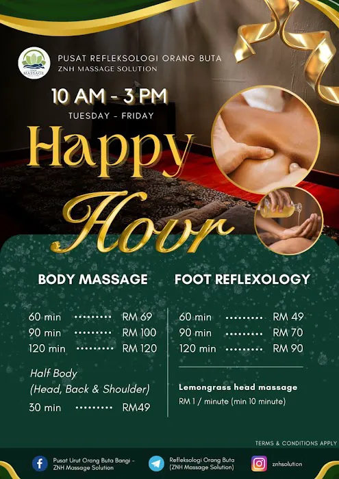 Pusat Refleksologi Orang Buta (ZNH Massage Solution) Picture 1