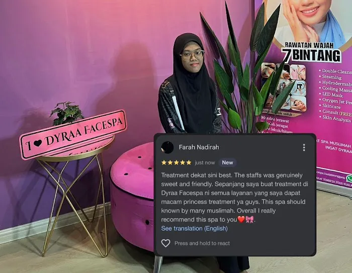 DYRAA FACESPA & HAIRSALON JERTEH Picture 2