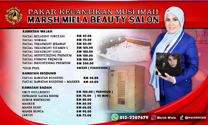 PAKAR KECANTIKAN MUSLIMAH MARSH MIELA BEAUTY SALON Picture 9