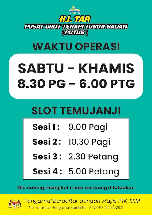 Hj. Tar Pusat Urut Terapi Tubuh Badan Picture 6