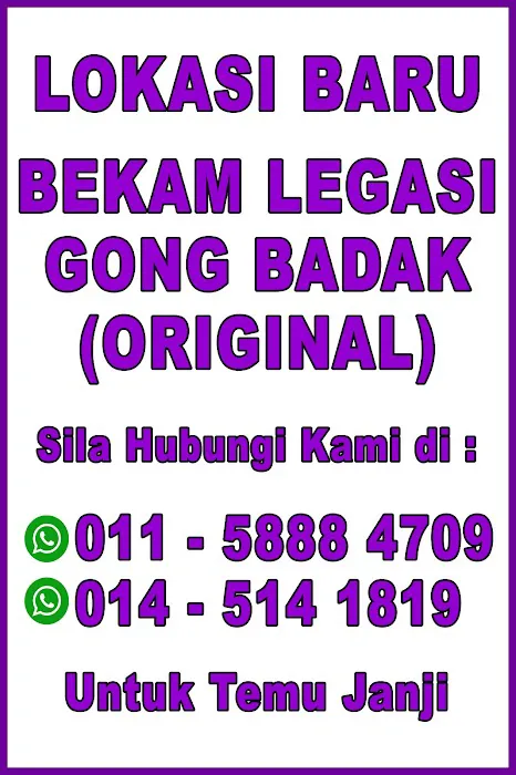 BEKAM & URUT LEGASI GONG BADAK (BLTC) Picture 9