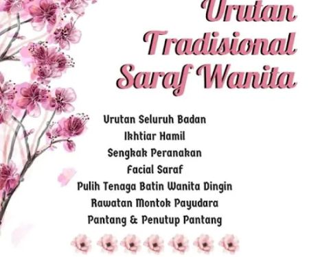 Kak Kin Urut Saraf Wanita
