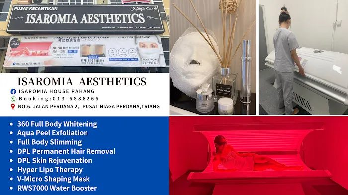 Isaromia Aesthetics Pahang - Facial, Whitening, Slimming Treatment Picture 4