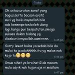 Urutan traditional saraf Ustaz Syafiq